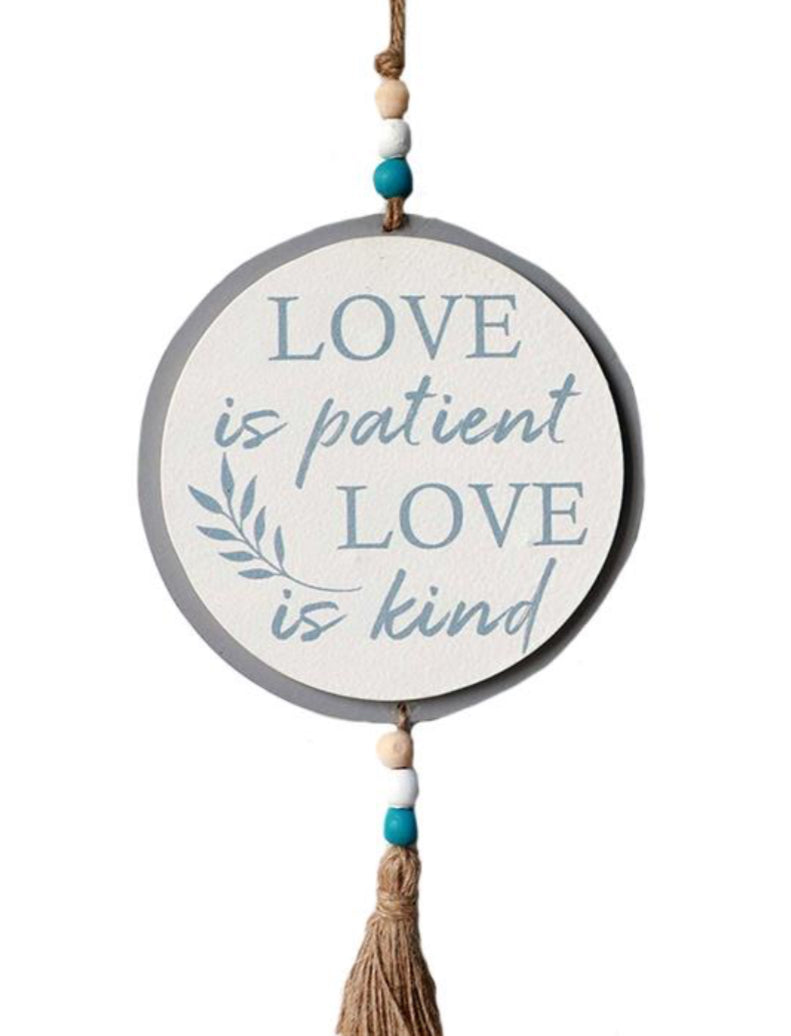 “Love Is” Hanging Sign