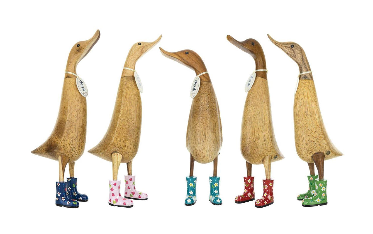 DCUK Floral Boots Ducklets