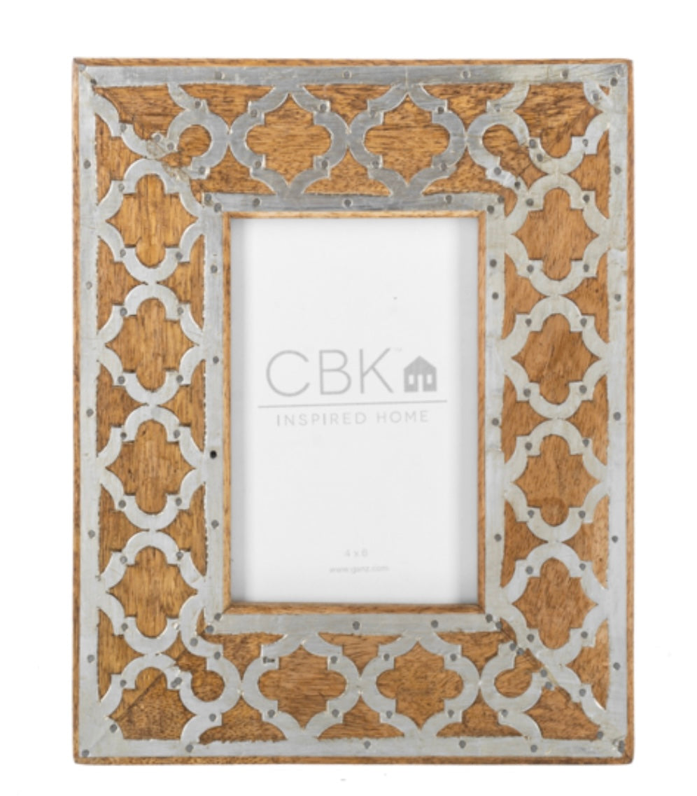 Moroccan Inlay Frame 4X6
