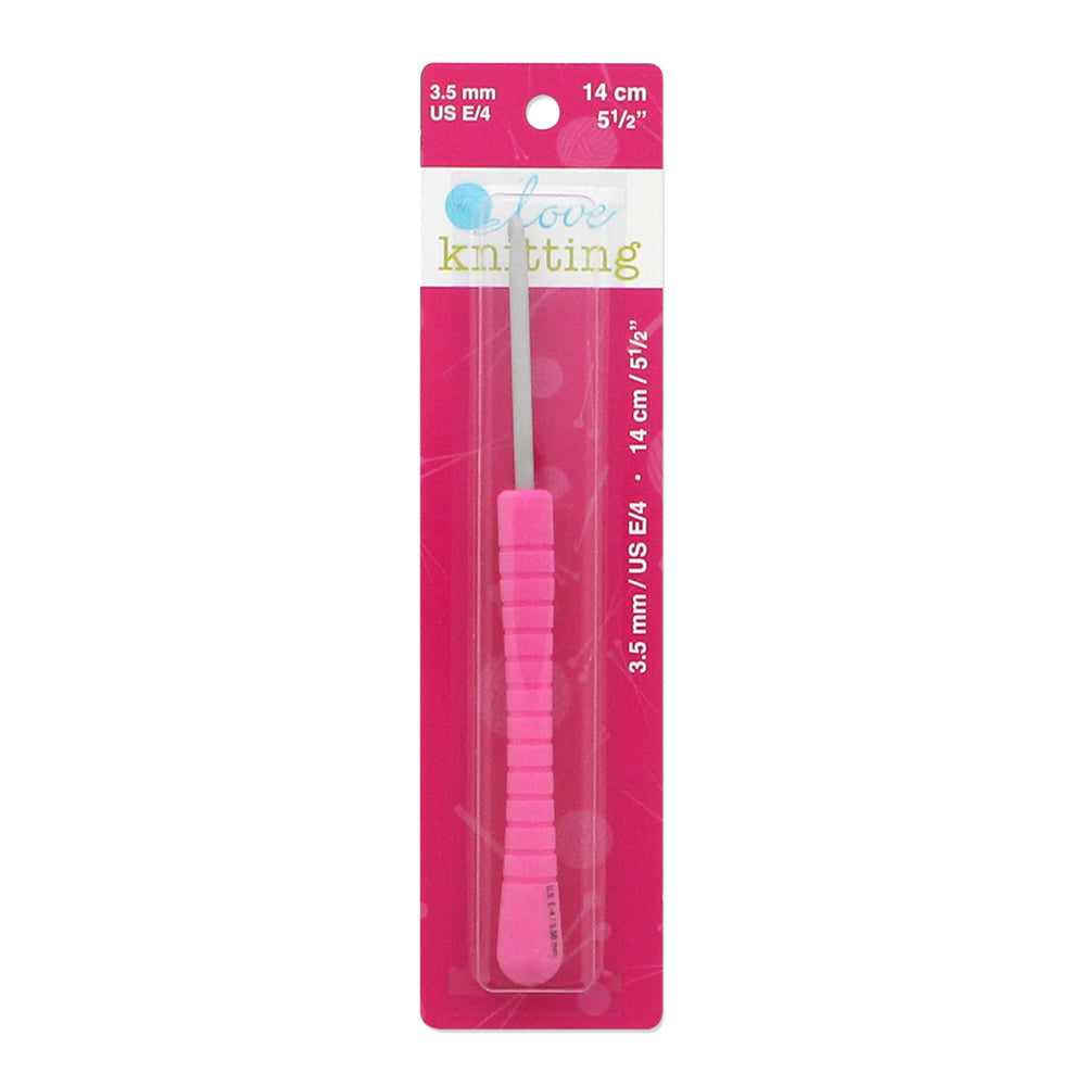 Love Knitting Easy Grip Crochet Hook
