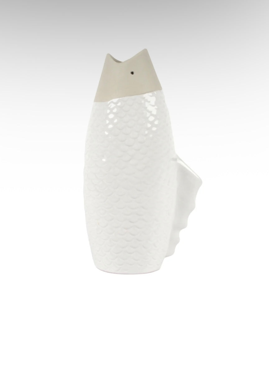 Fish Figural Vase
