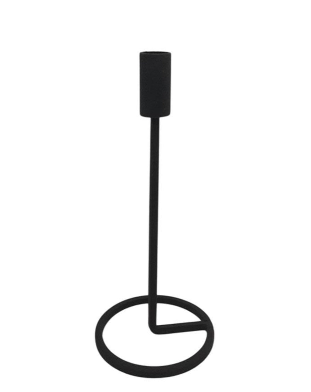 Black Metal Taper Holder