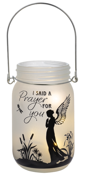 "I Said A Prayer For You" Light Up Jar