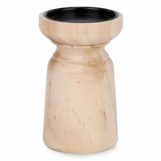 6” Natural Candle Holder