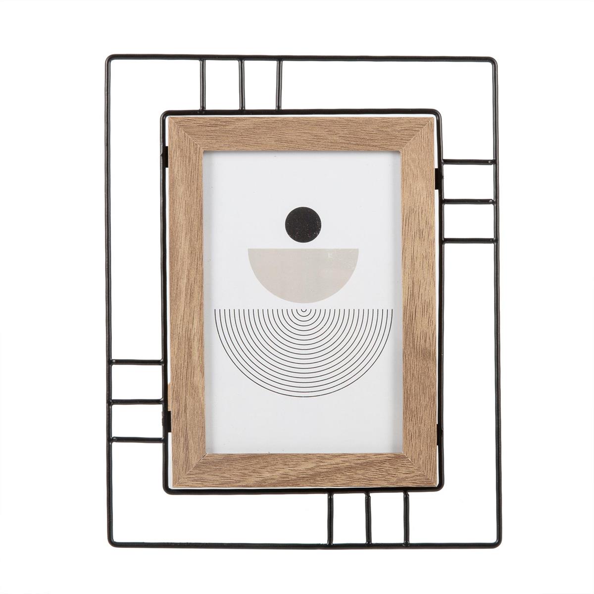 4X6 Metal & Wood Frame