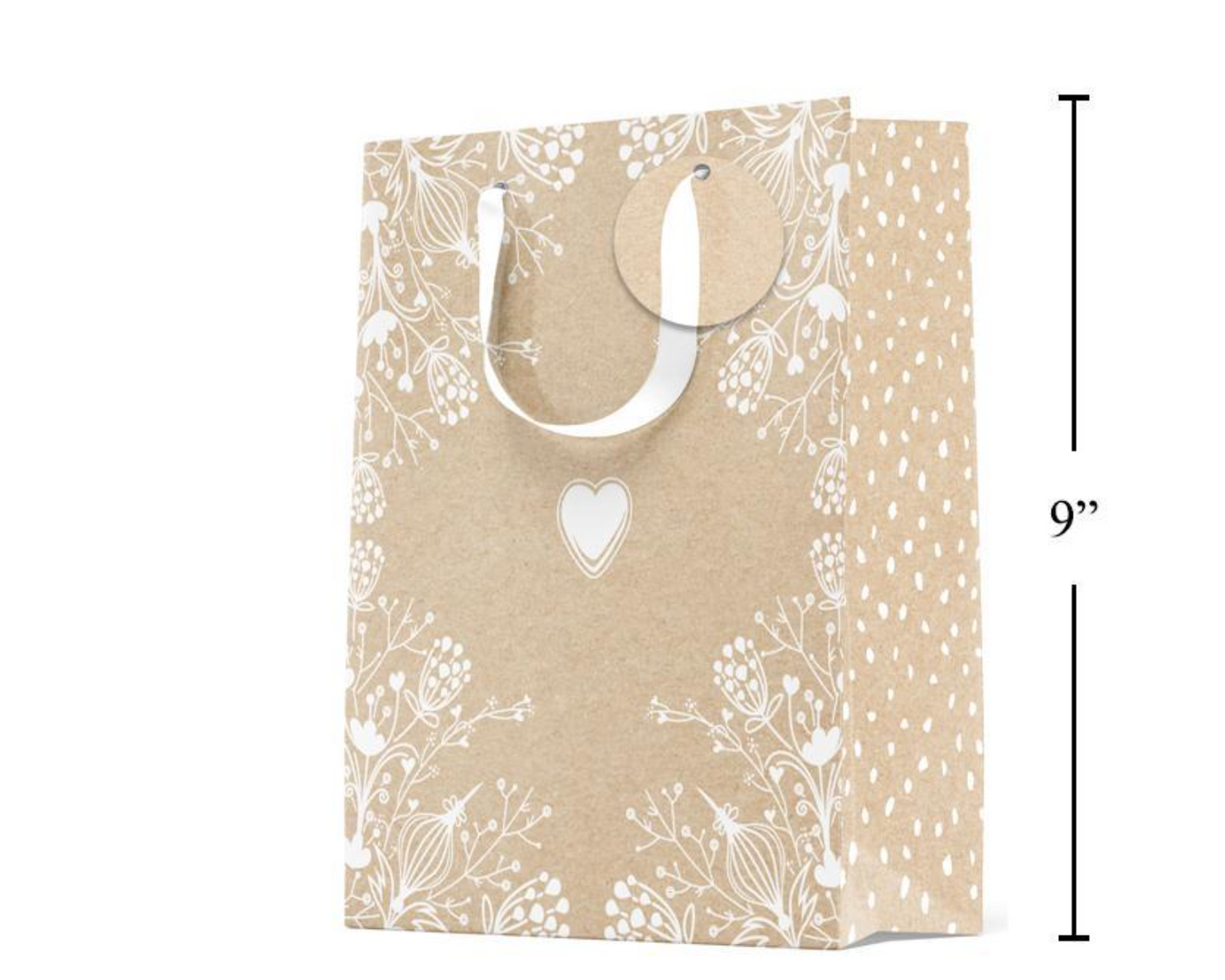 Medium Lace Heart Bag