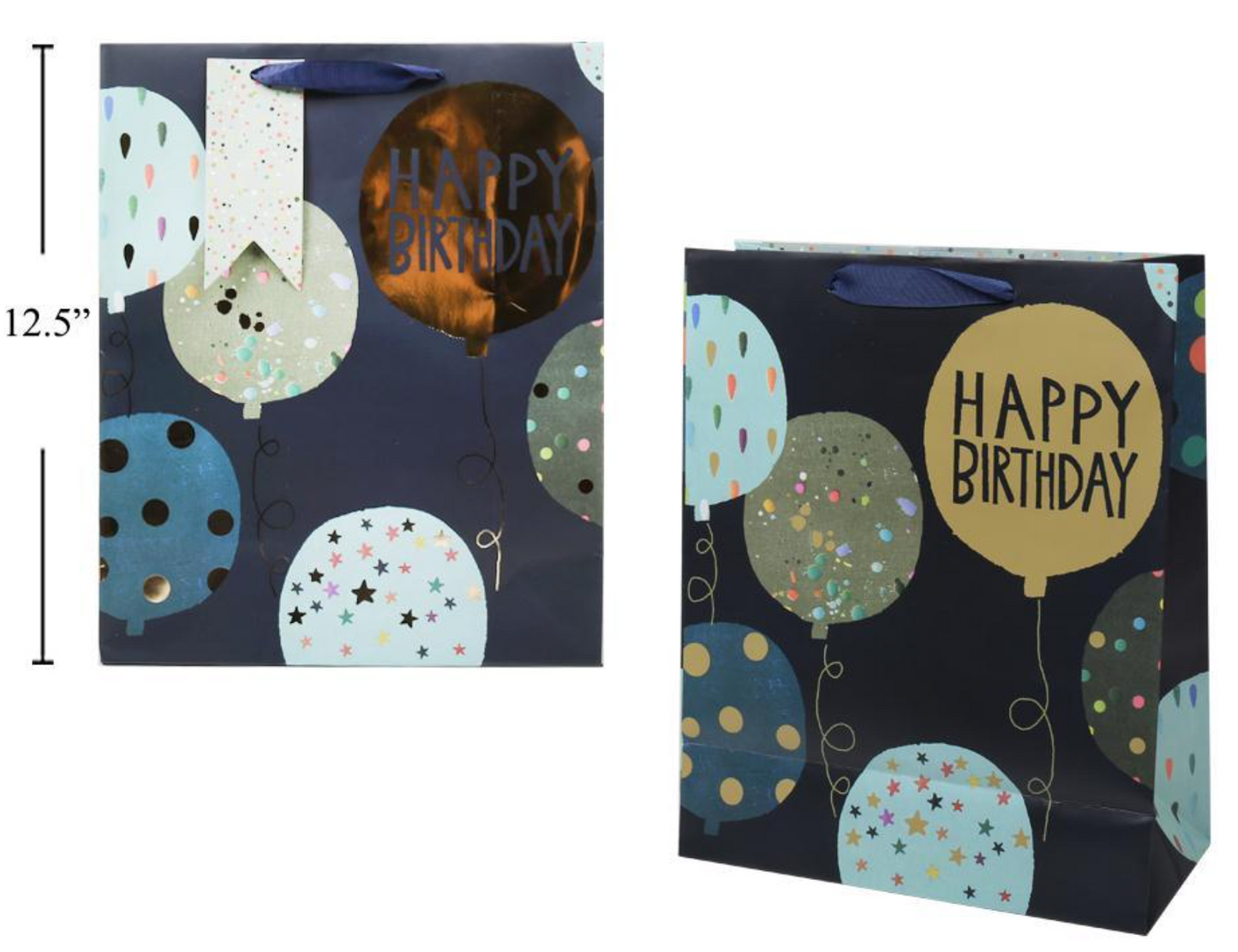 Large Happy Birthday Balloon Bag