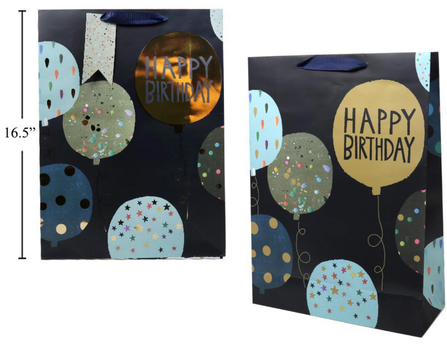 Jumbo Happy Birthday Balloon Bag