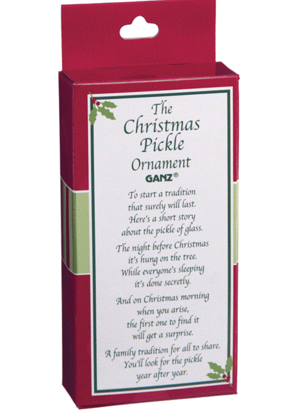 Christmas Pickle Ornament