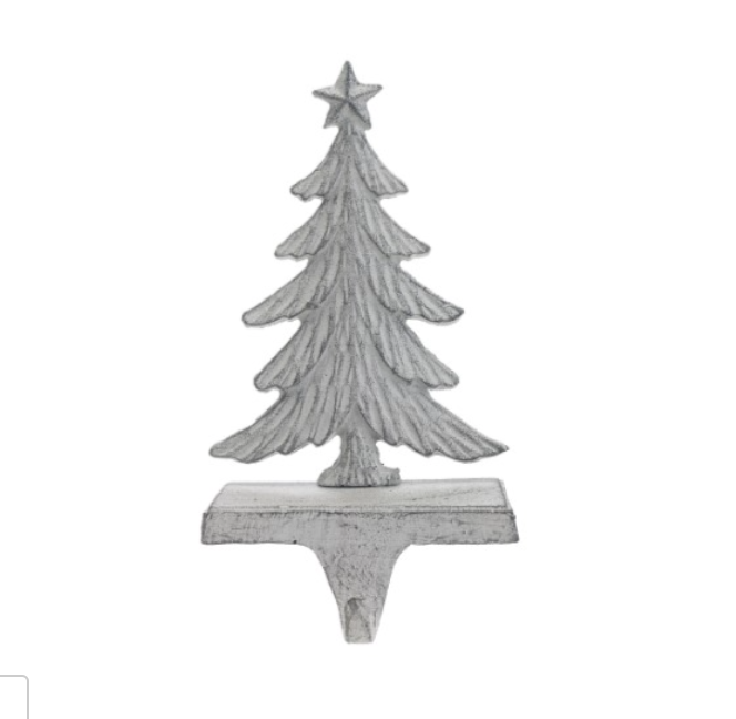 Tree Cash Iron Stocking Holder