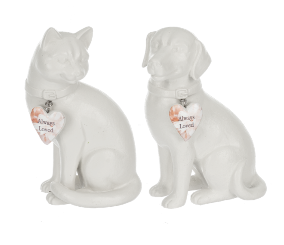 Bereavement Dog & Cat Figurines - Always Loved