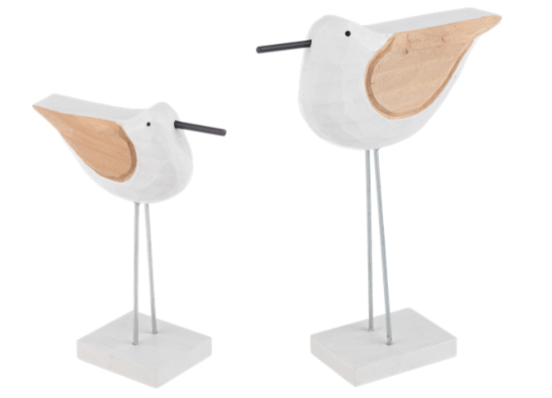 White & Natural Shorebird