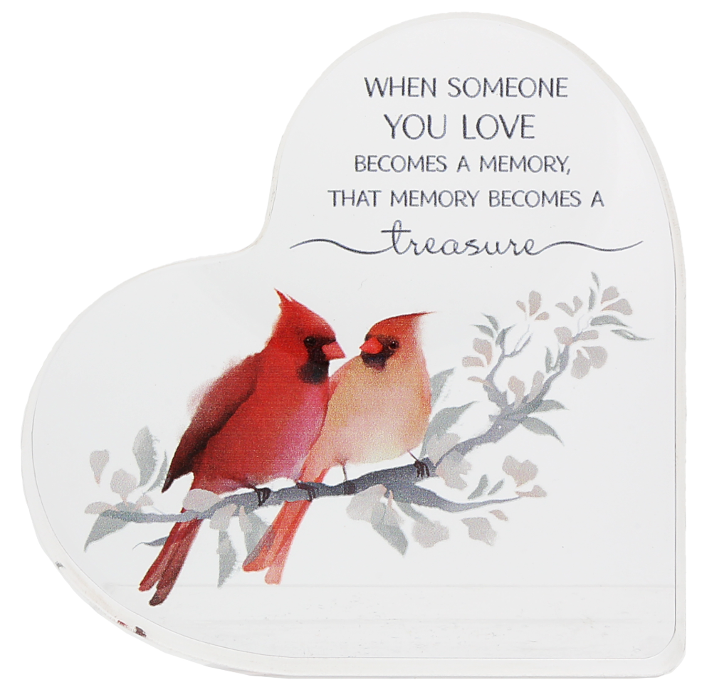Treasure Acrylic Heart Plaque