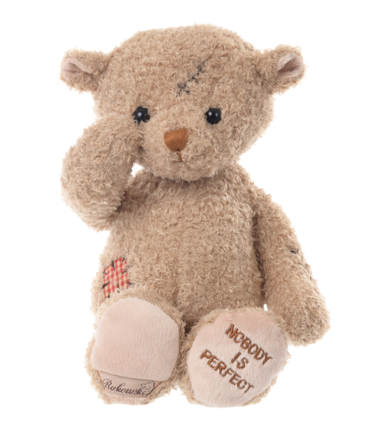 Bukowski Bears Nobody Is Perfect Bear
