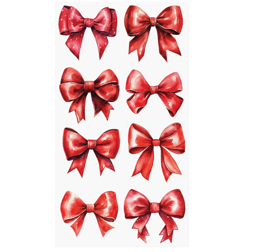 Holiday Bow Printed Napkin