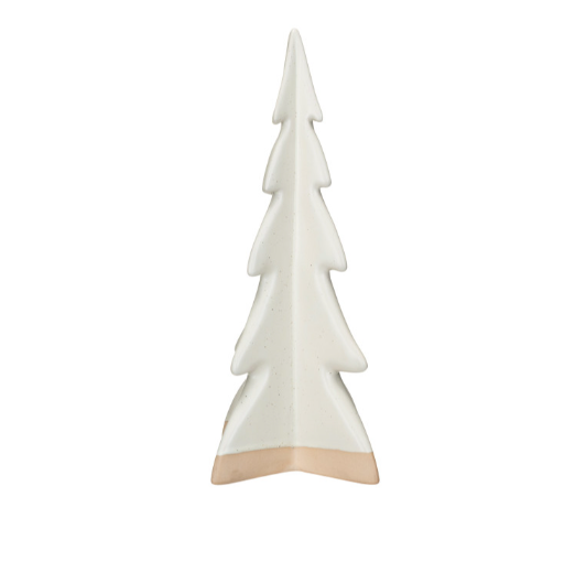 Stoneware Tree W/Unglazed Base 11"