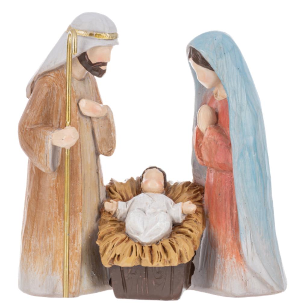 Resin Holy Family Figurine