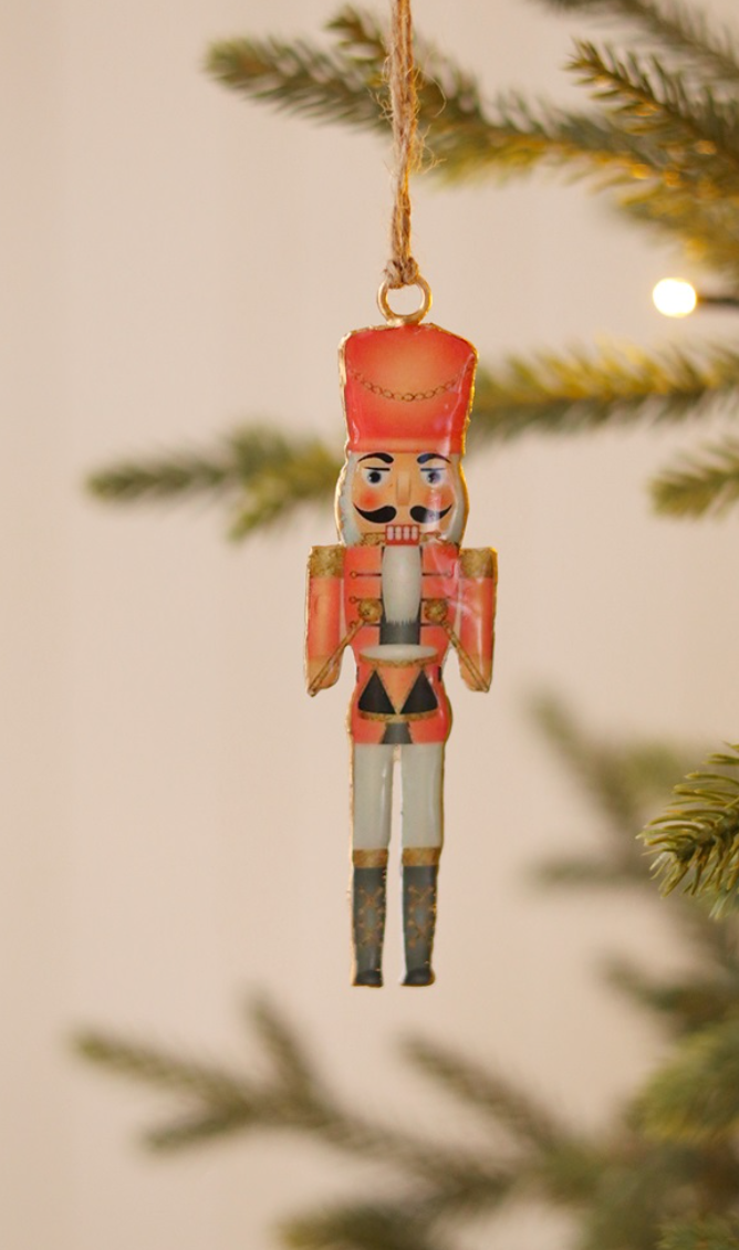 Pink Nutcracker Ornament
