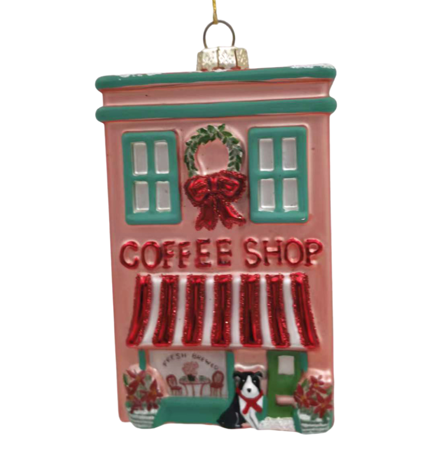 Glass Cafe Ornament