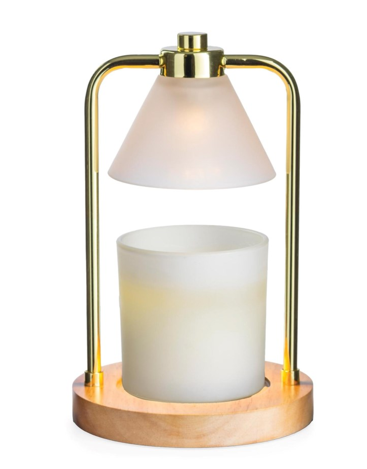 Golden Glow Lantern & Candle Gift Set (Vanilla Cinnamon)