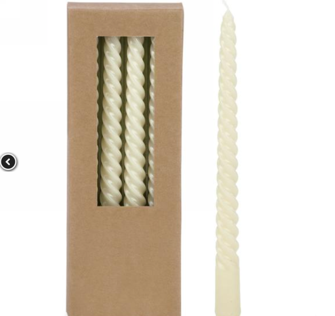 Twisted Taper Candle Set/4