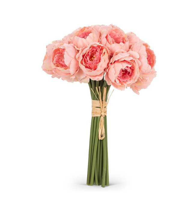 Faux Peony Bouquet
