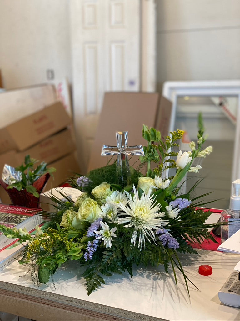 Masculine Crystal Cross