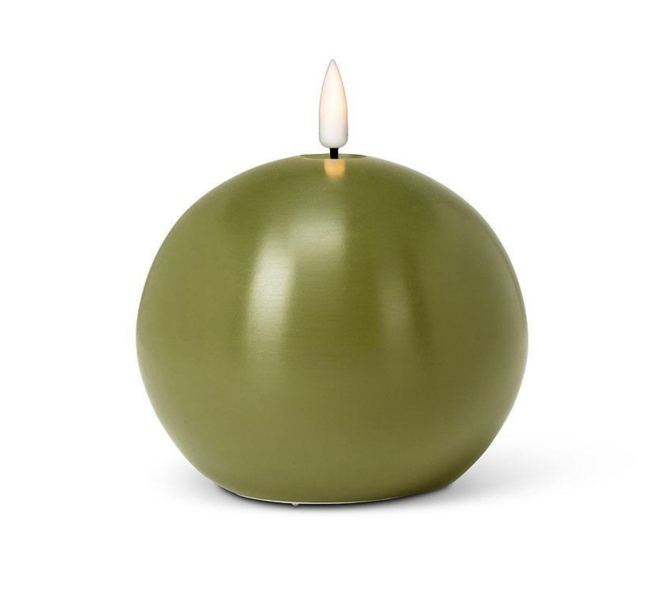Green Ball LED Candle