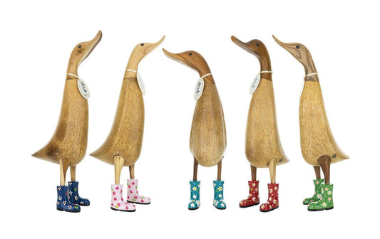 DCUK Floral Boots Ducklets