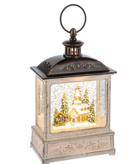 Church Scene Water Globe