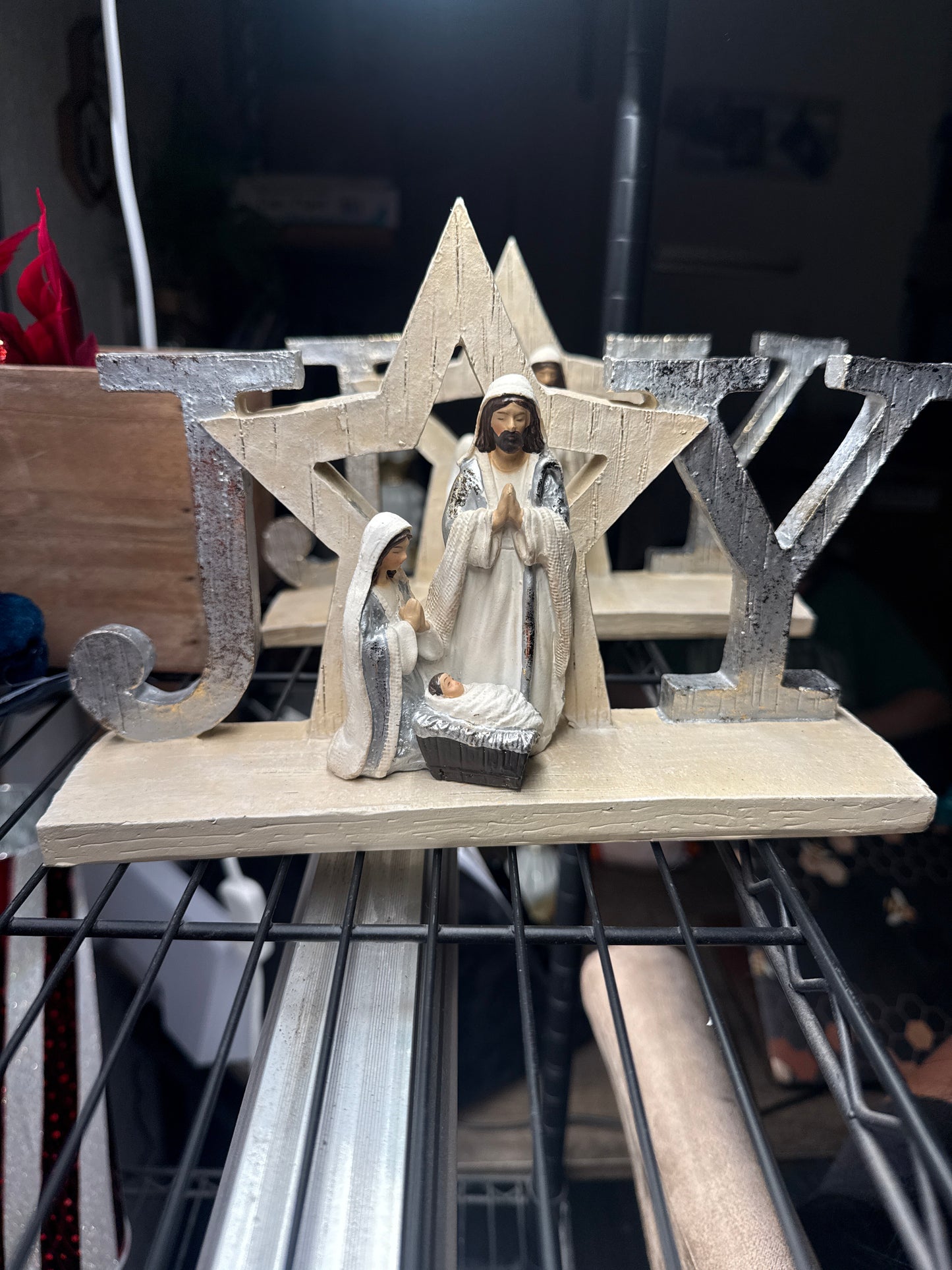 "JOY" Nativity