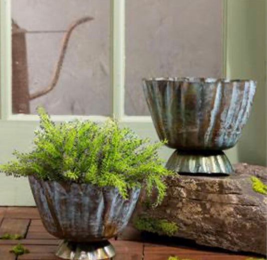 Patina Metal Bowl