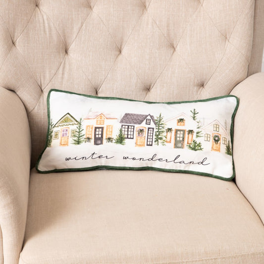 Cozy Christmas Lumbar Pillow