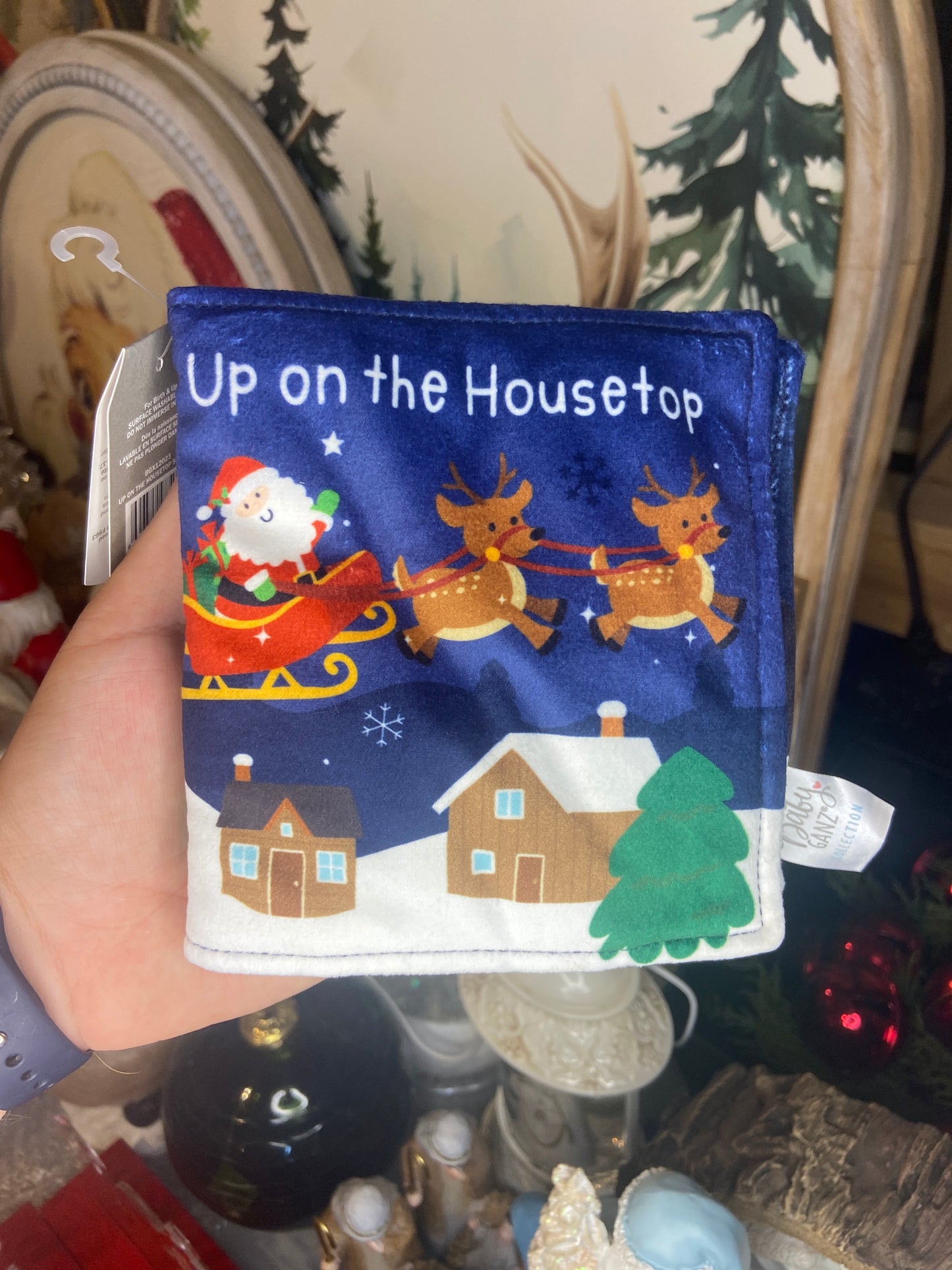 Up On The Housetop Soft Book