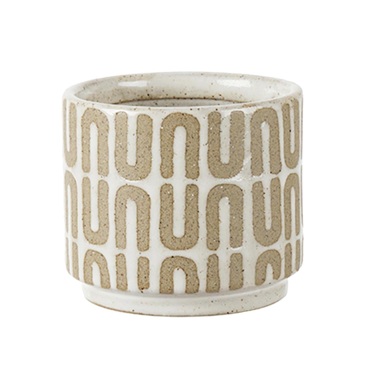 Arches Ceramic Planter 6"