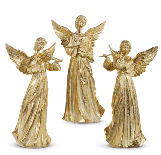 Gold Angel Statue ASST
