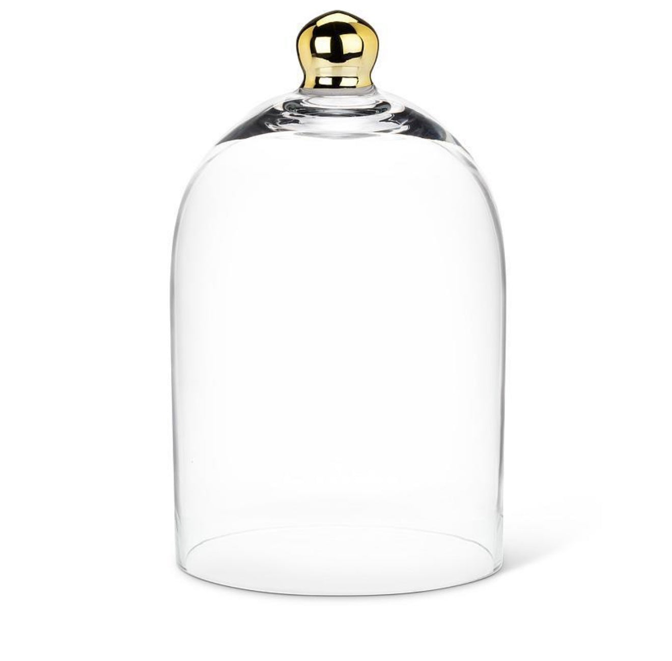 Cloche W/Gold Handle