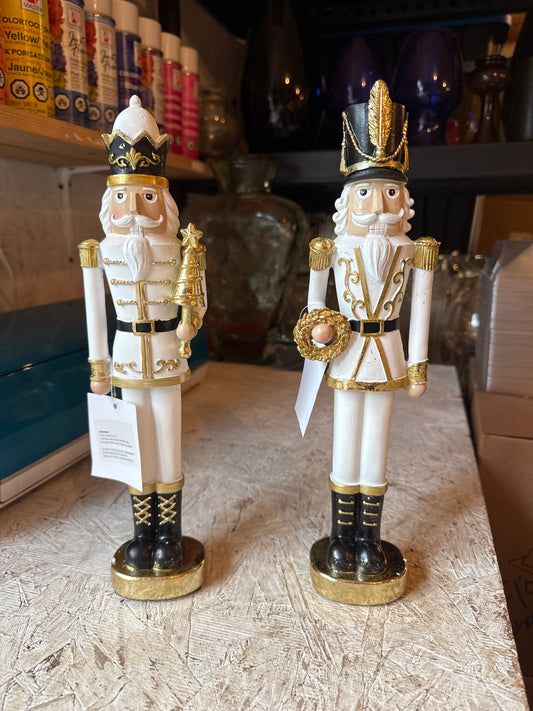 Black/White/Gold Nutcracker ASST
