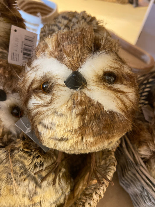 Ball Owl Ornament