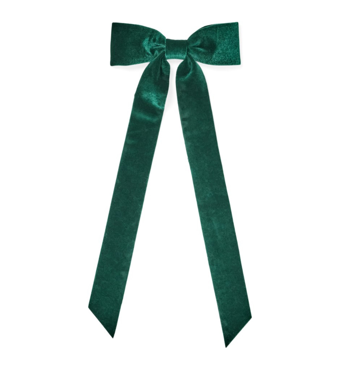 Velvet Clip Bow