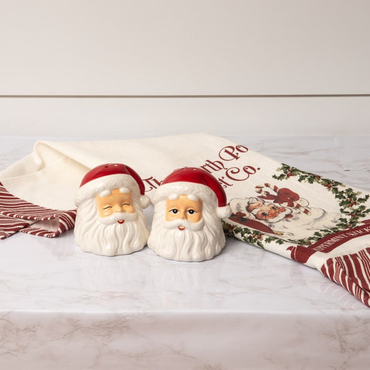 Classic Santa S&P Shakers