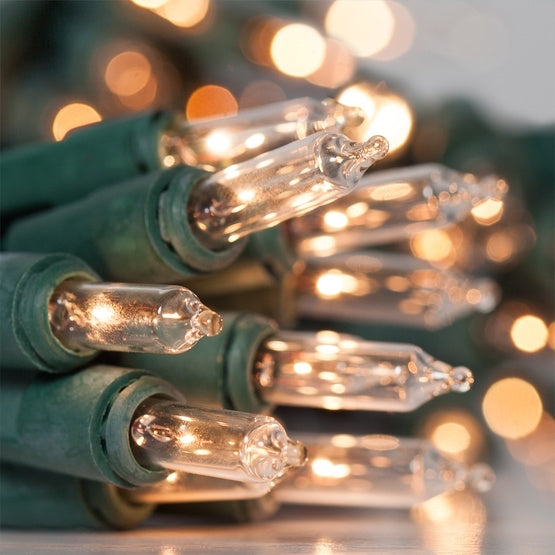 50 CT Indoor/Outdoor Clear Lights