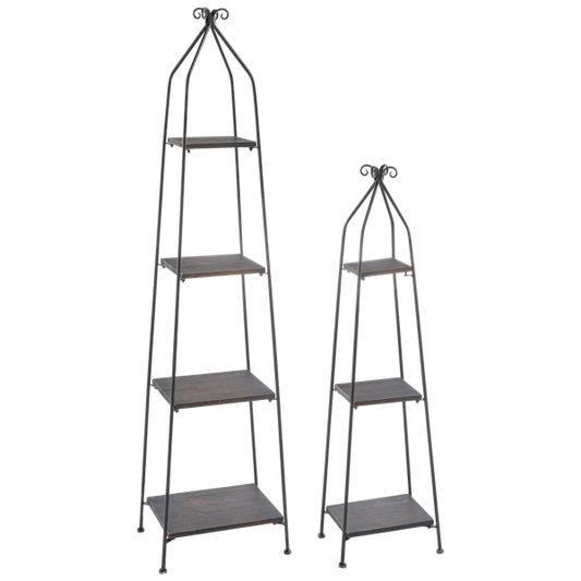 Scroll Top Plant Stand