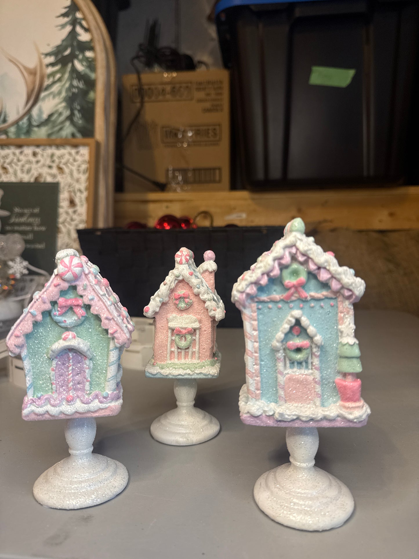 Sugarplum Gingerbread House ASST