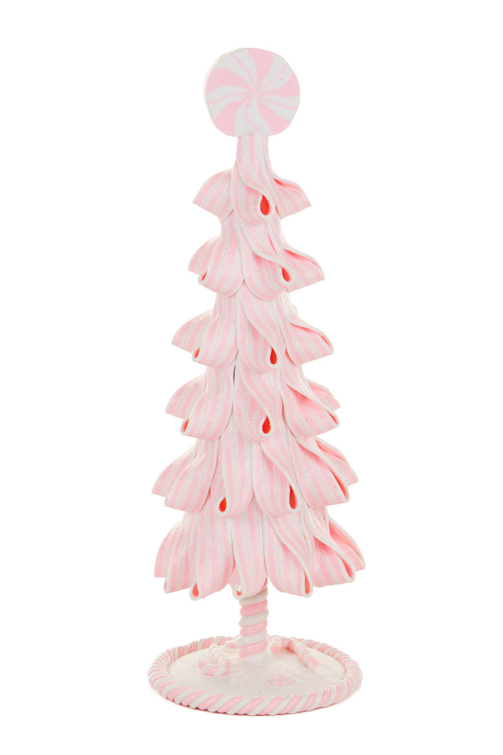12.5" Pink & White Candy Tree