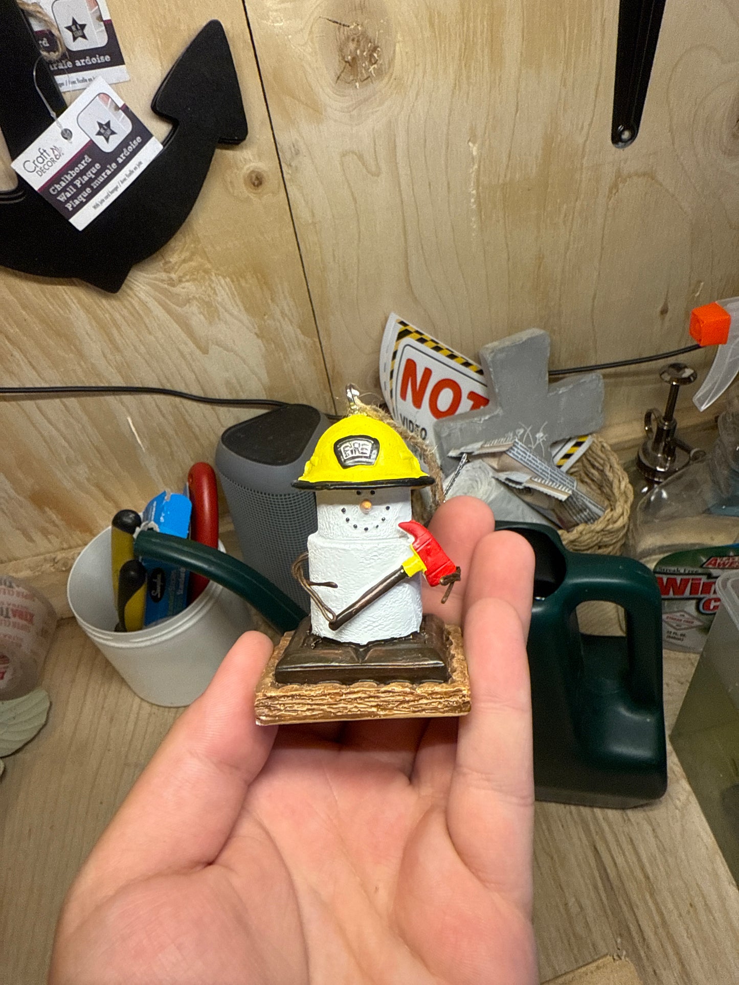 S'Mores Fireman Ornament