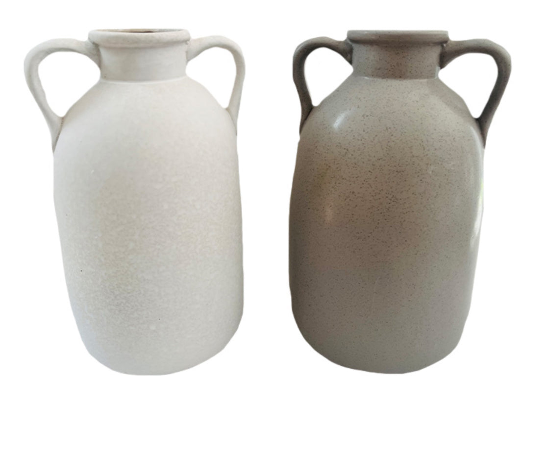 Asst Double Handle Vase