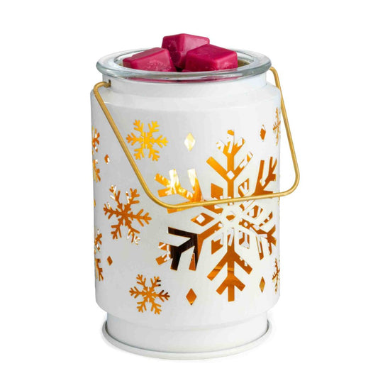 Vintage Bulb Wax Warmer - Snowflake