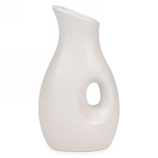 Off White Ceramic Vase