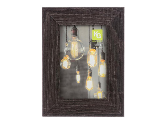 Driftwood Black Photo Frame